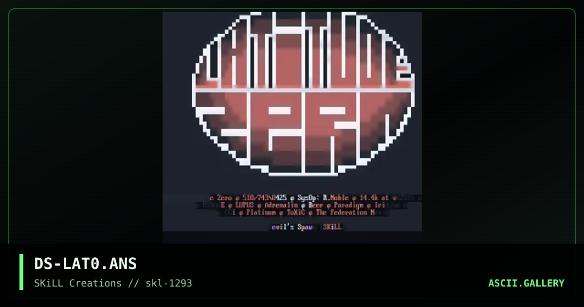 DS-LAT0.ANS, by devils spawn, 1993