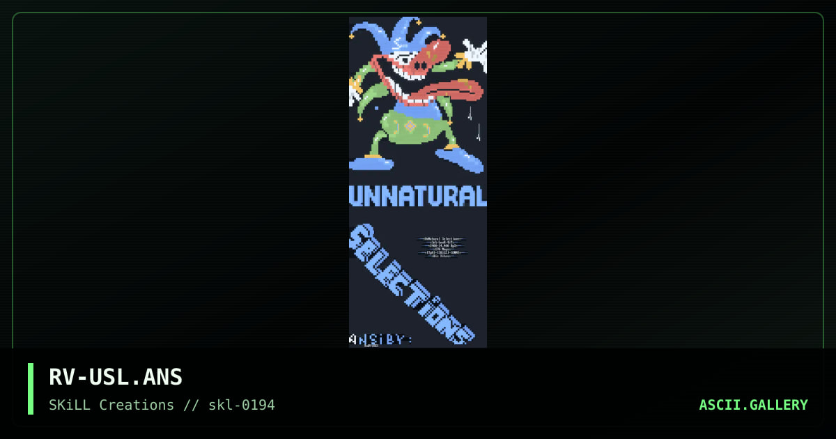 RV-USL.ANS, by rawvibes, 1994