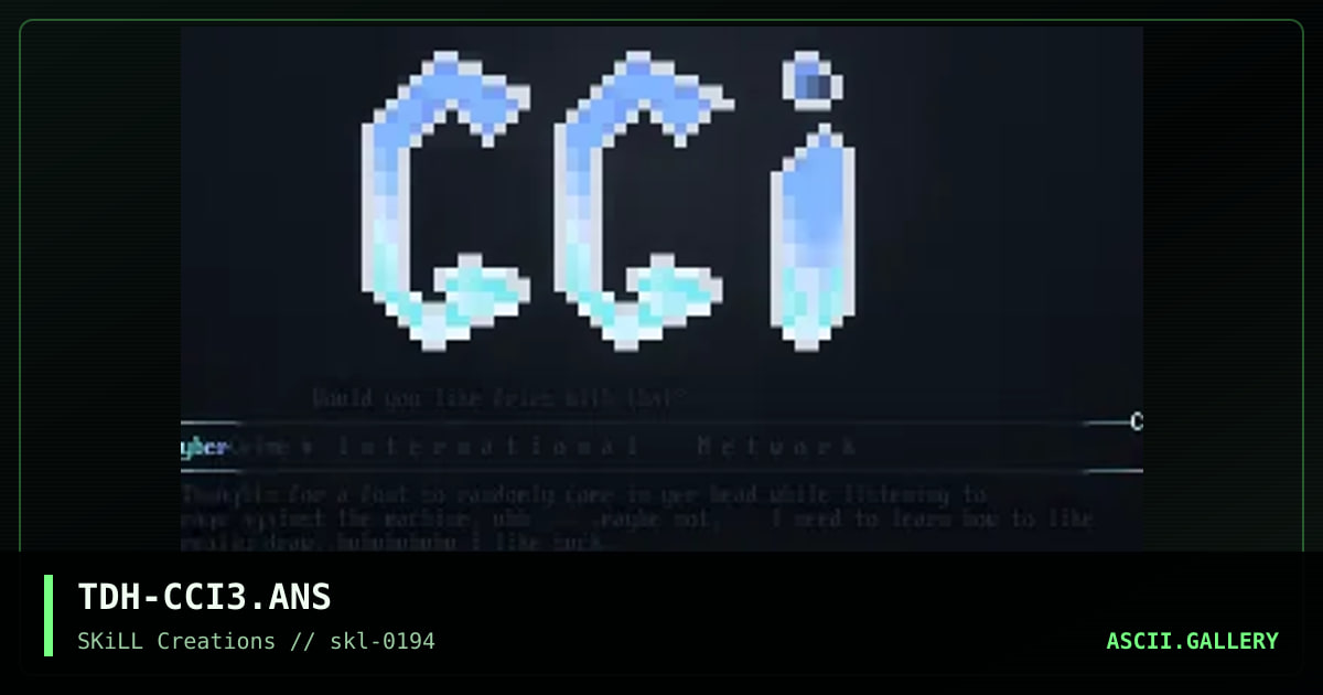 TDH-CCI3.ANS, by the dark half, 1994