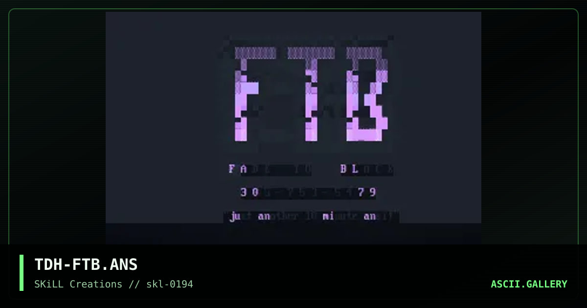 TDH-FTB.ANS, by the dark half, 1994