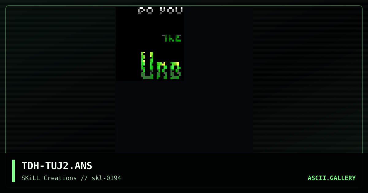 TDH-TUJ2.ANS, by the dark half, 1994