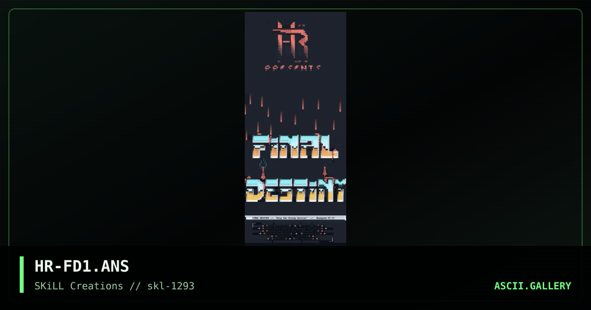 HR-FD1.ANS, by hell raiser, 1993