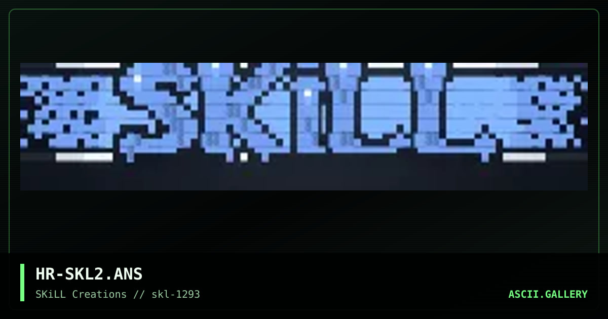 HR-SKL2.ANS, by hell raiser, 1993