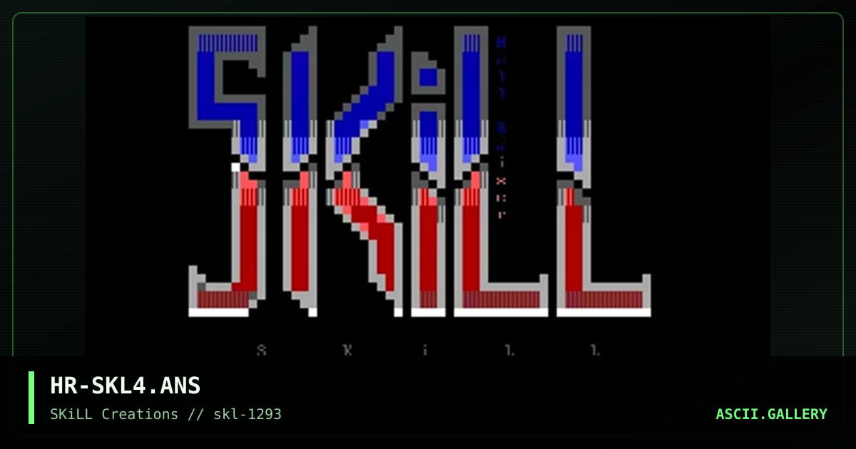 HR-SKL4.ANS, by hell raiser, 1993