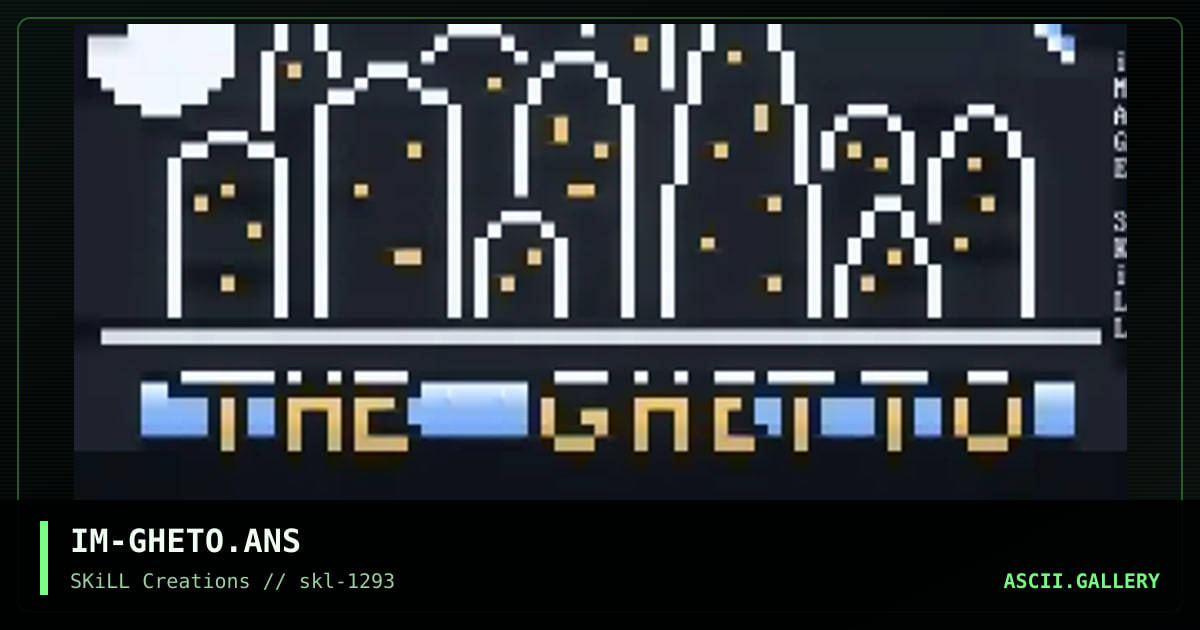 IM-GHETO.ANS, by image, 1993
