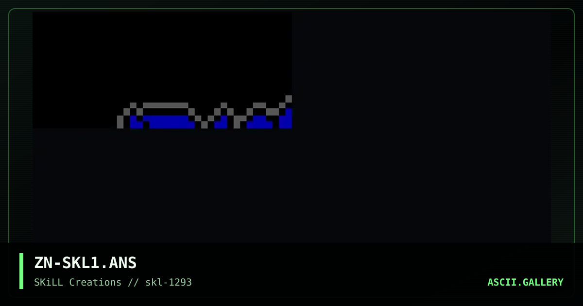 ZN-SKL1.ANS, by zeppelin, 1993