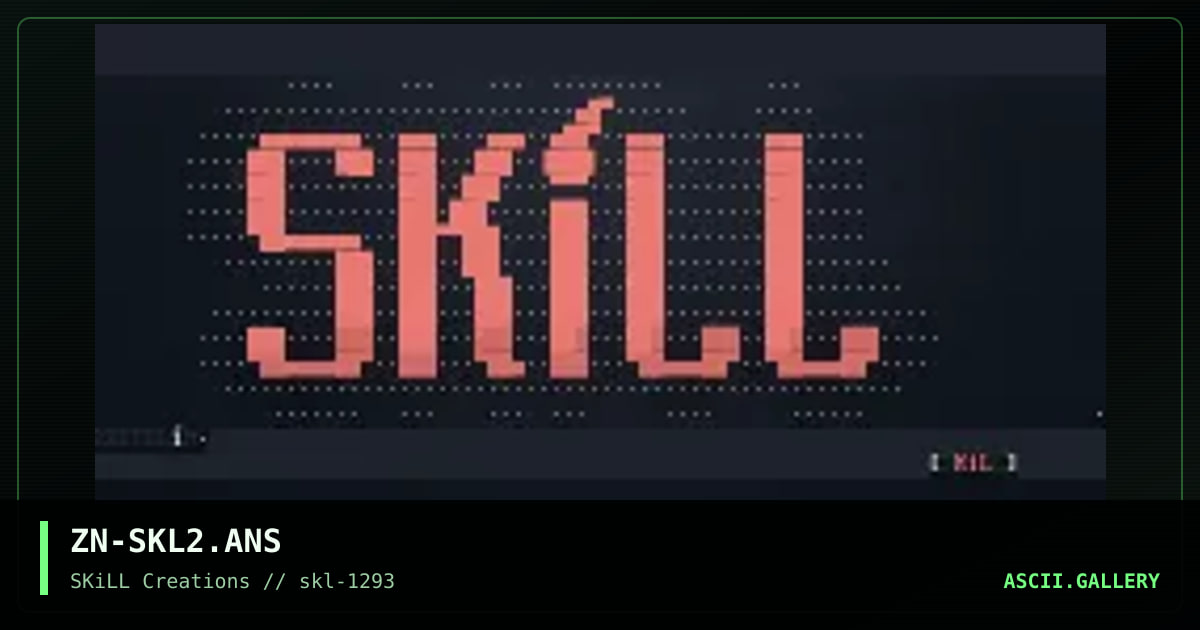 ZN-SKL2.ANS, by zeppelin, 1993