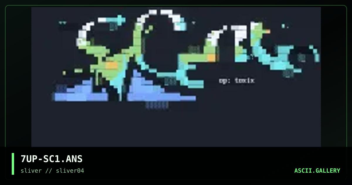 7UP-SC1.ANS, by sevenup, 1997