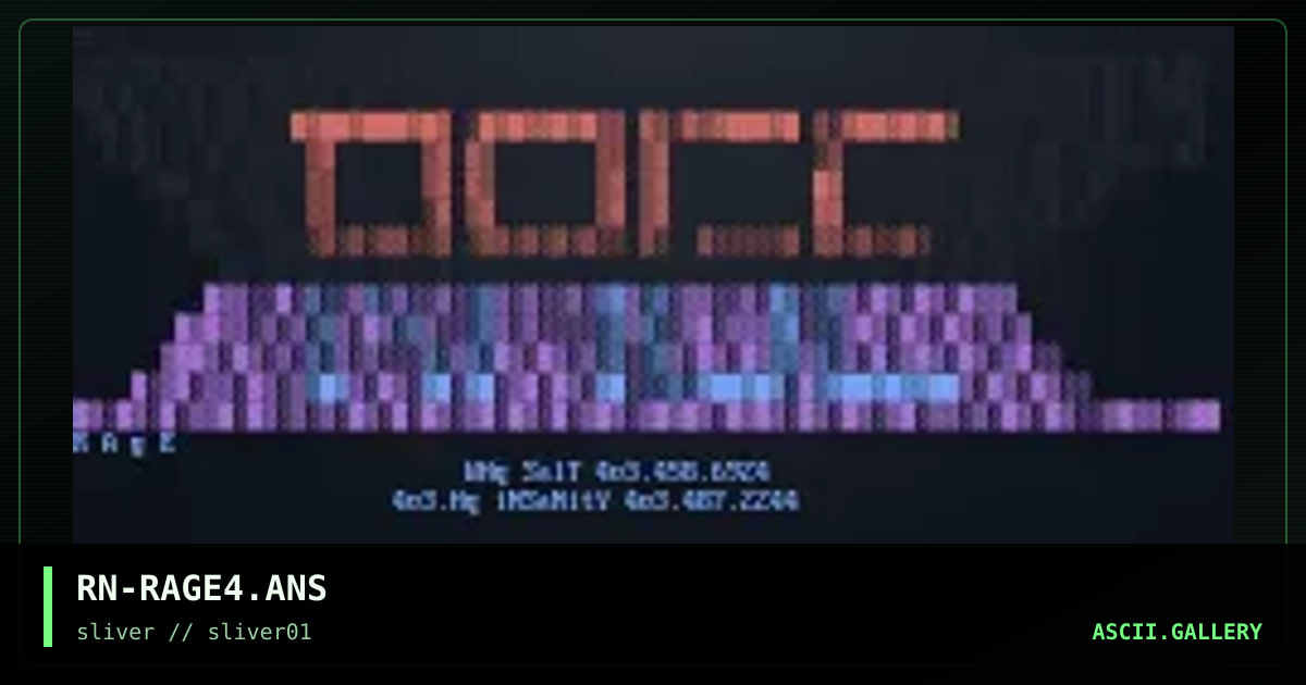 rAGe(caTasTropIc eXplosIon), by ruiner, 1997