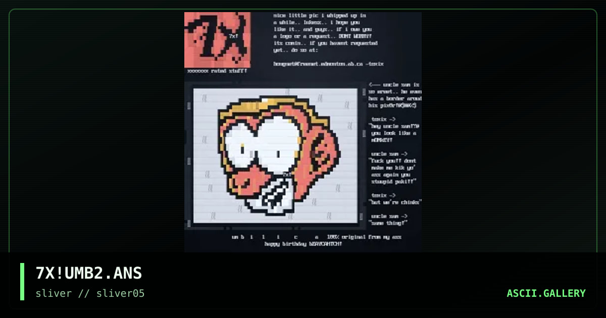 um b  i   l    i     c      a, by toxix, 1997