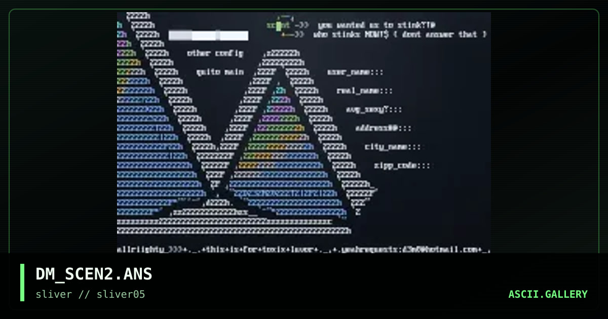 ifYOUseeMEonIRCthen:/MSG d3m0 moo@#, by demolisher, 1997