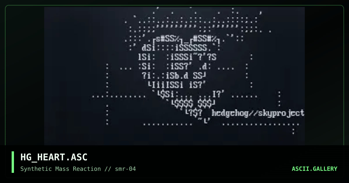 HG_HEART.ASC, by hedgehog, 2001