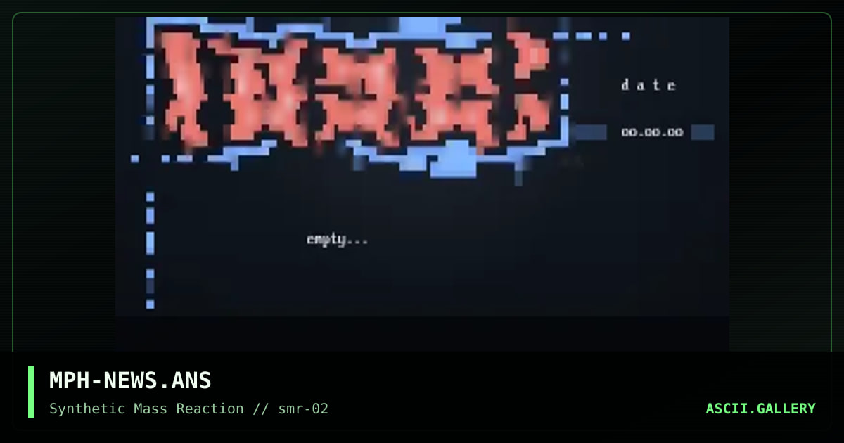 news screen, by mephisto, 2000