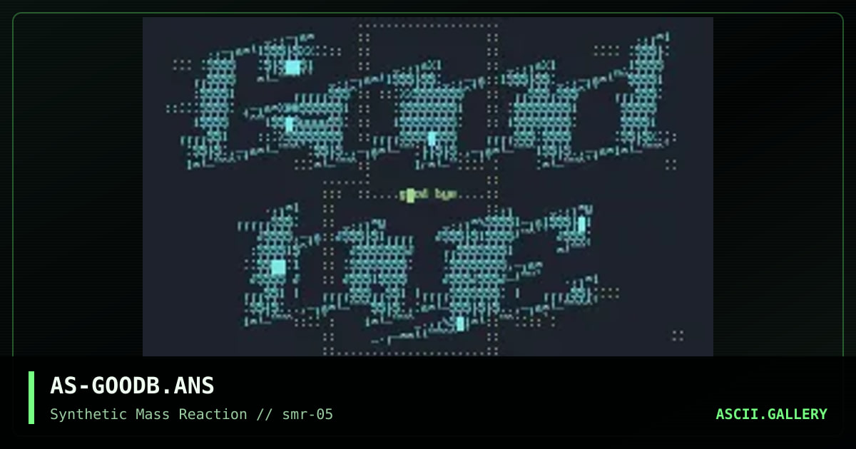 AS-GOODB.ANS, by asd, 2001