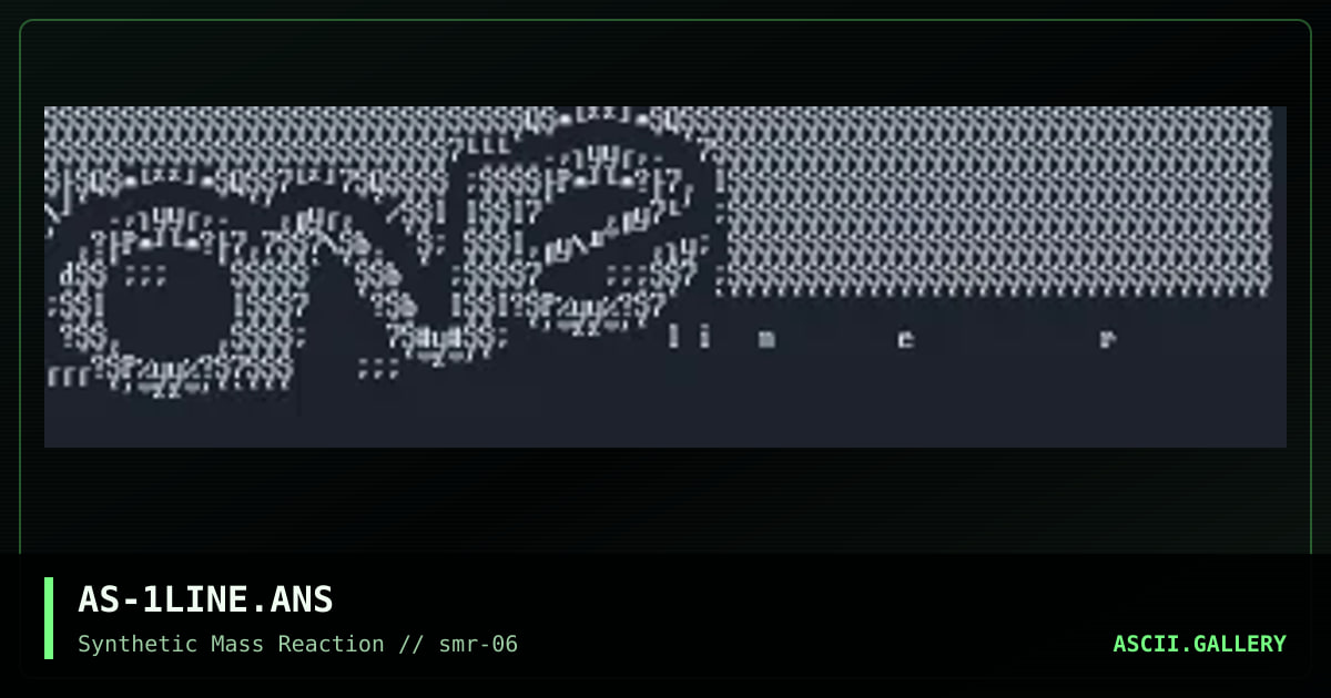 AS-1LINE.ANS, by asd, 2001