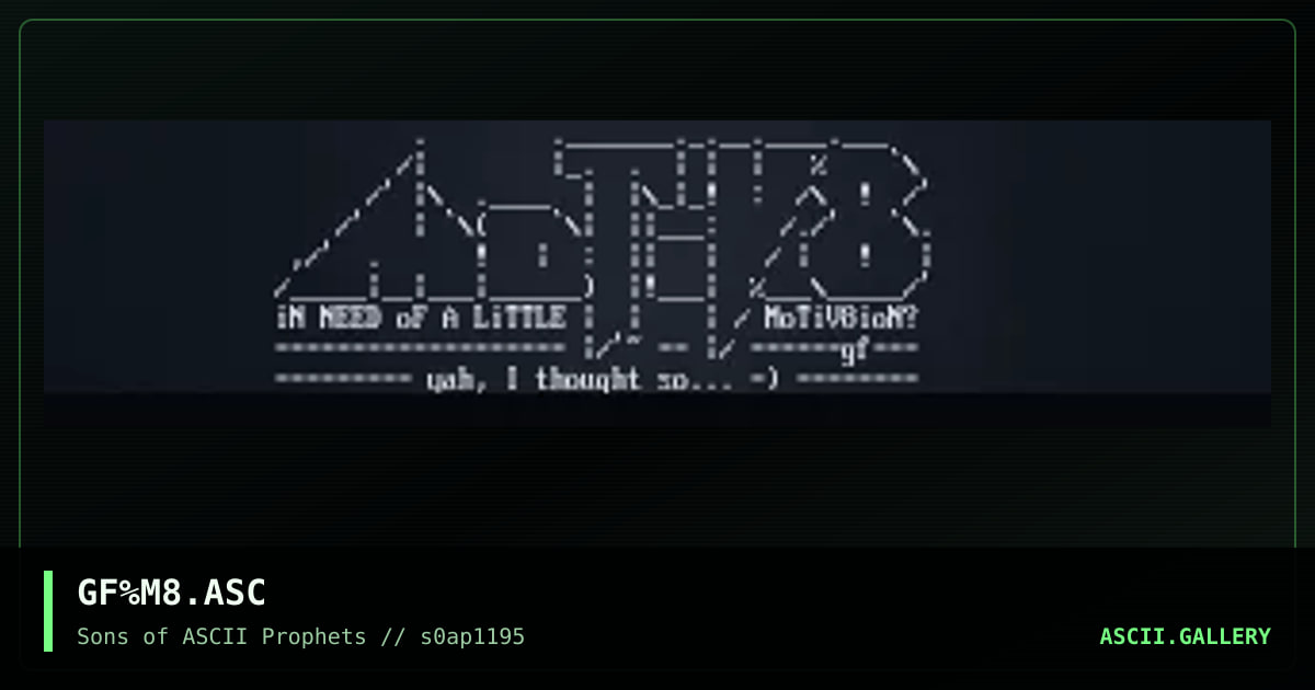 MoTiV8, by grifter, 1995