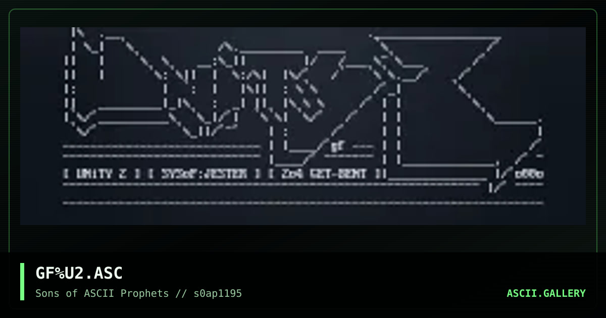 UNiTY 2, by grifter, 1995