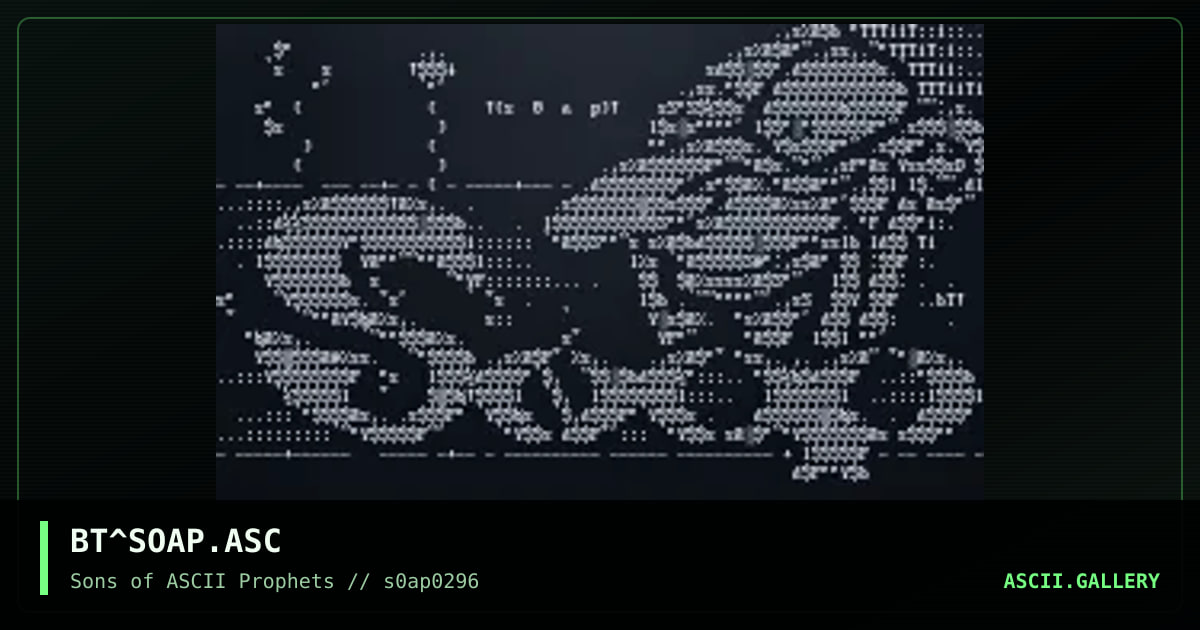 s0ap, by bibitte, 1996