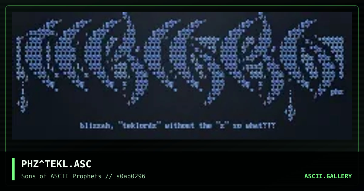 teklord, by phazeone, 1996