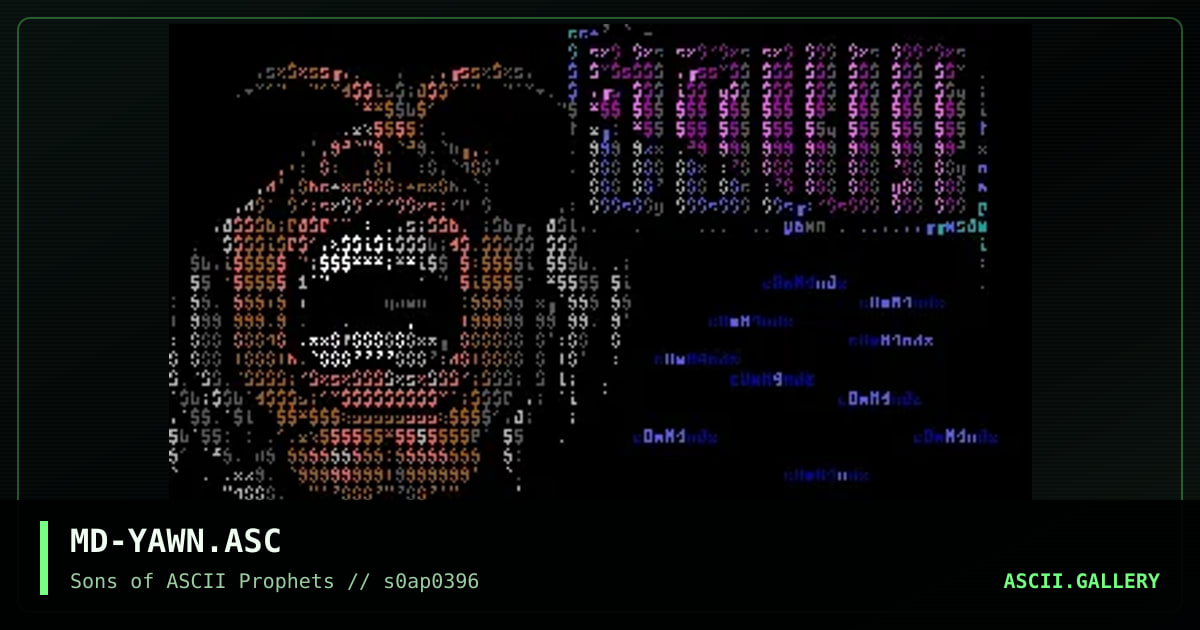 yawn!, by mr self destruct, 1996