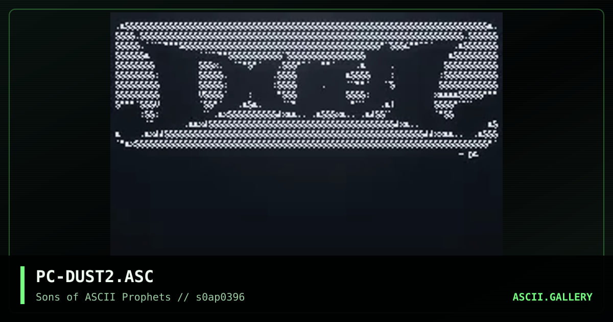 dust twoo.. achoo.. i ryme., by phatcap, 1996