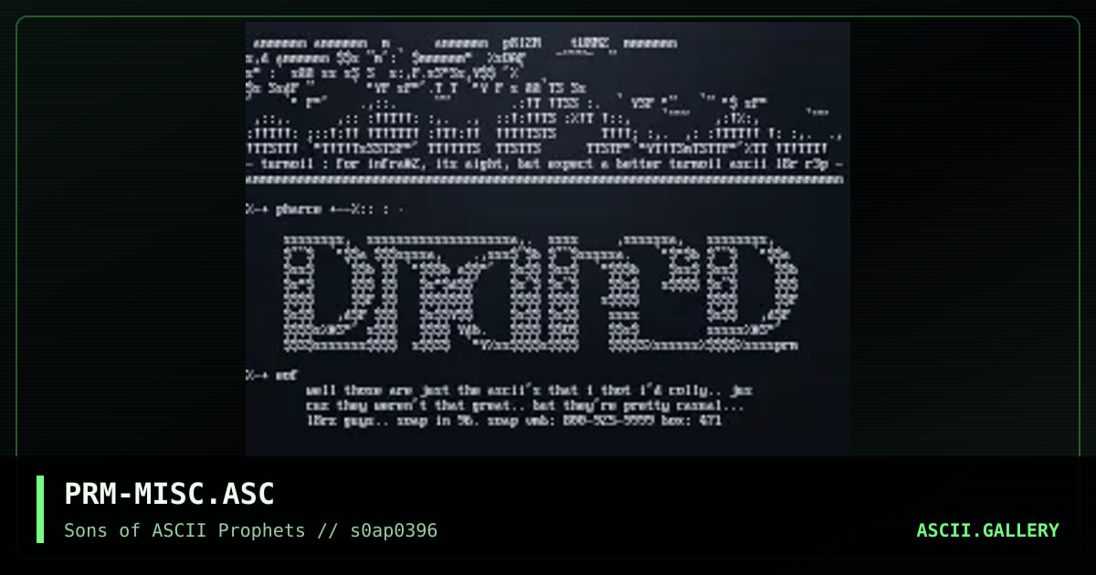 mIsc`'+, by prism, 1996
