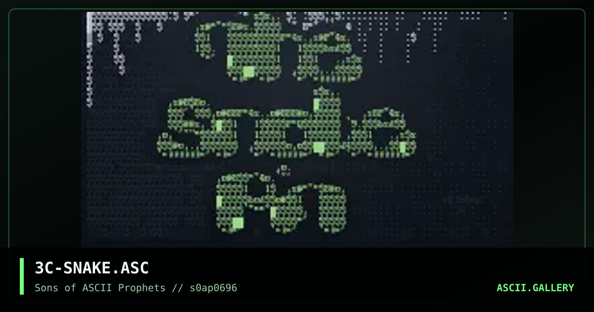TheSnakePit, by econochrist, 1996