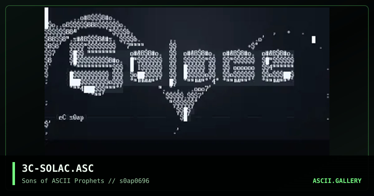 Solace, by econochrist, 1996