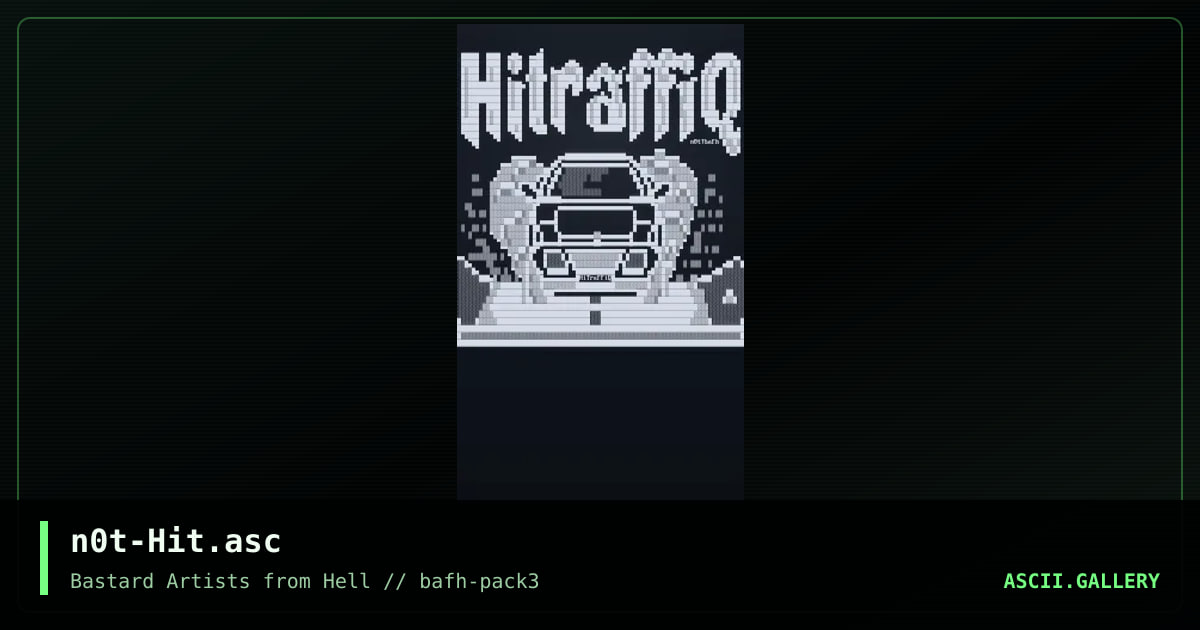 n0t-Hit.asc, by noth1ng, 2001