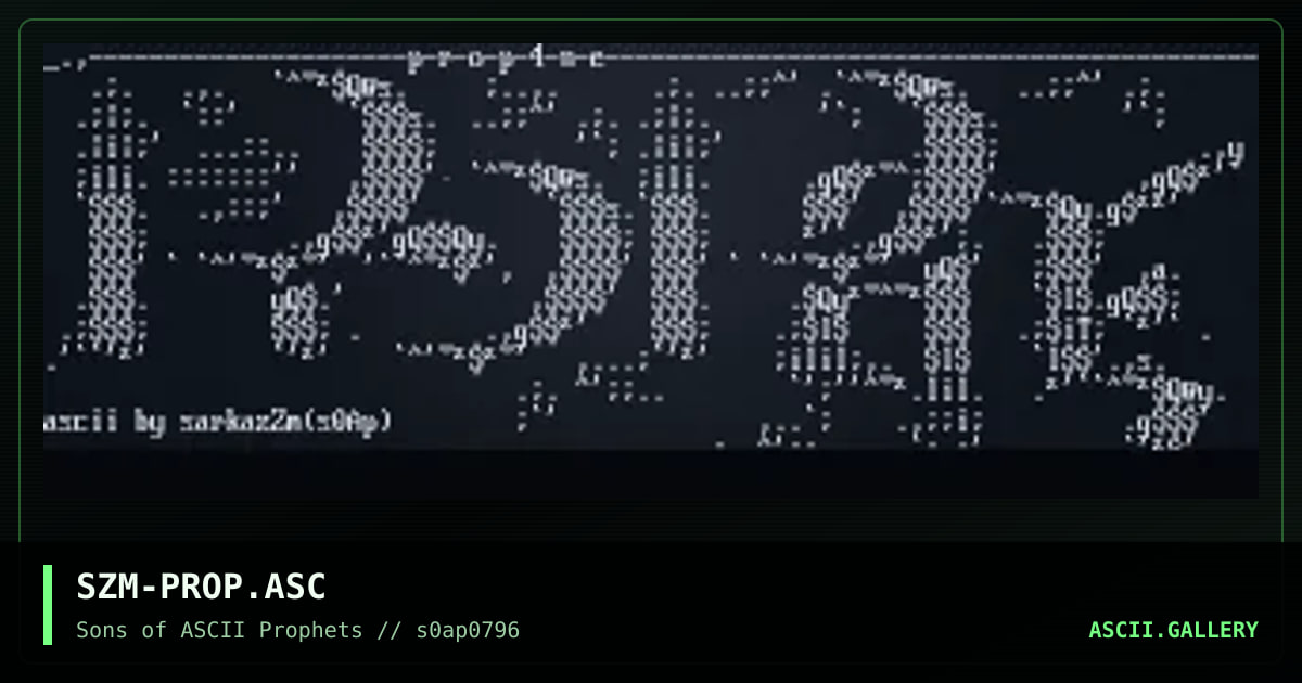 pr0pane, by sarkazm, 1996