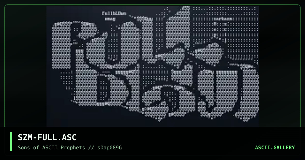 fullbliz0wn emag, by sarkazm, 1996