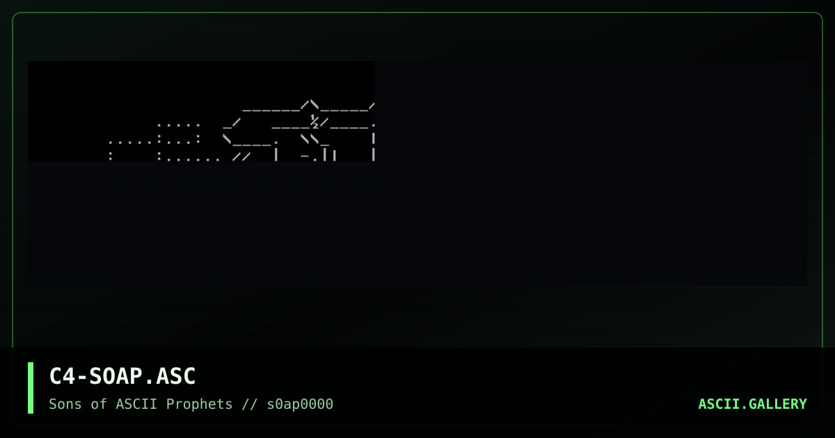 soap, by c4nn, 1998