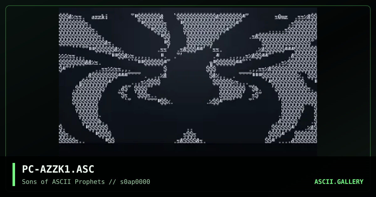 "azkis0nz", by phatcap, 1998