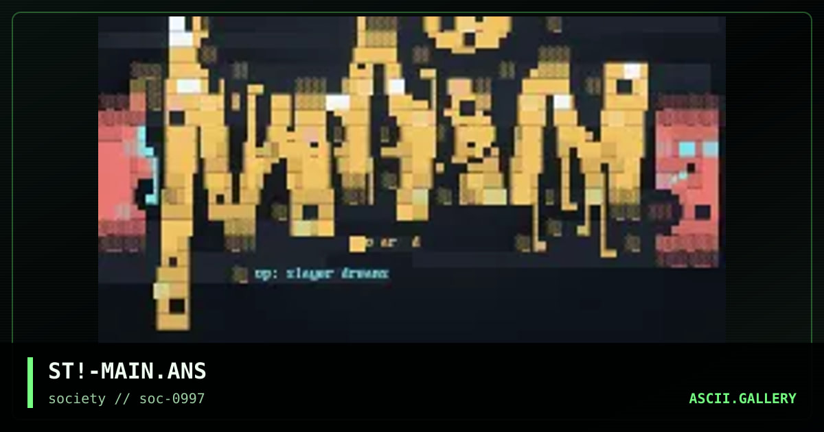 Main board logo, by soul stalker, 1997