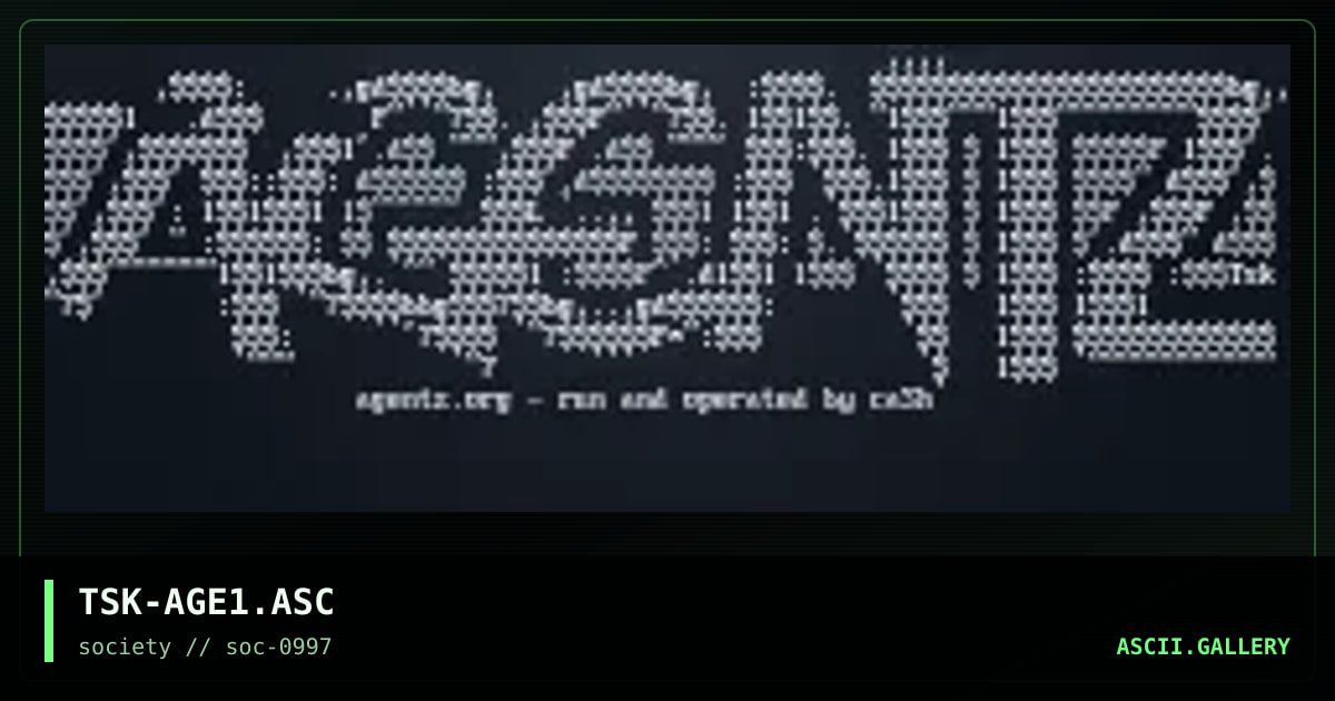 agents.org, by the silent killer, 1997