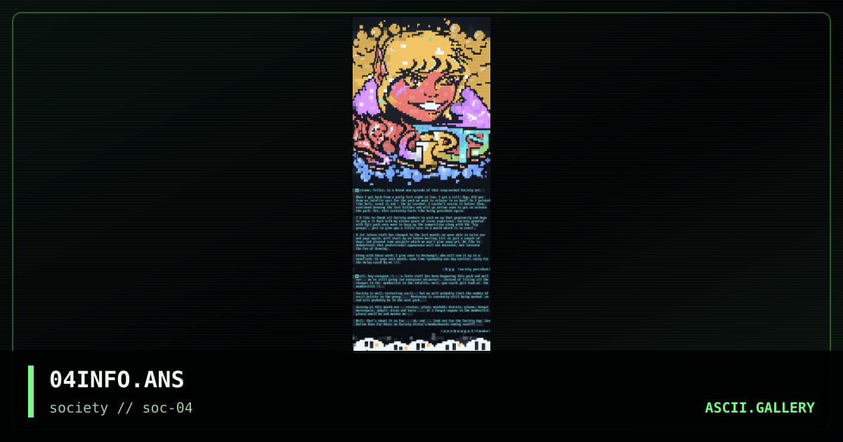 04INFO.ANS, by kyp, 1997