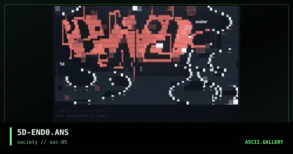 ansi for dopie (endor), by slayer dreams, 1998