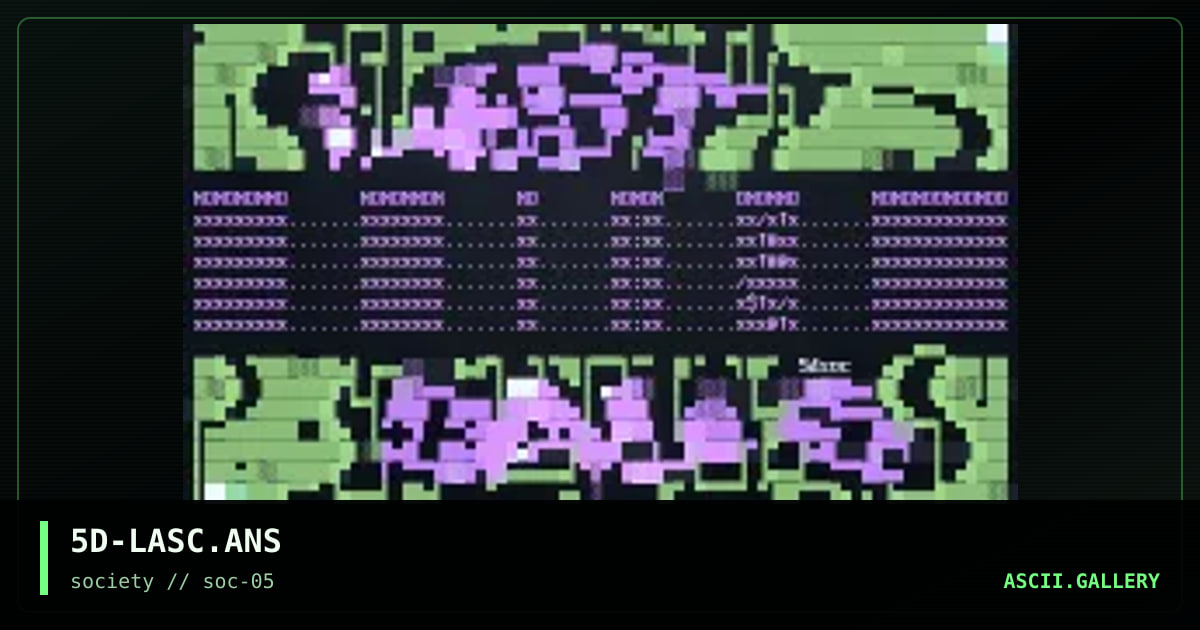 lastcalls ansi 4 bunghole!, by slayer dreams, 1998