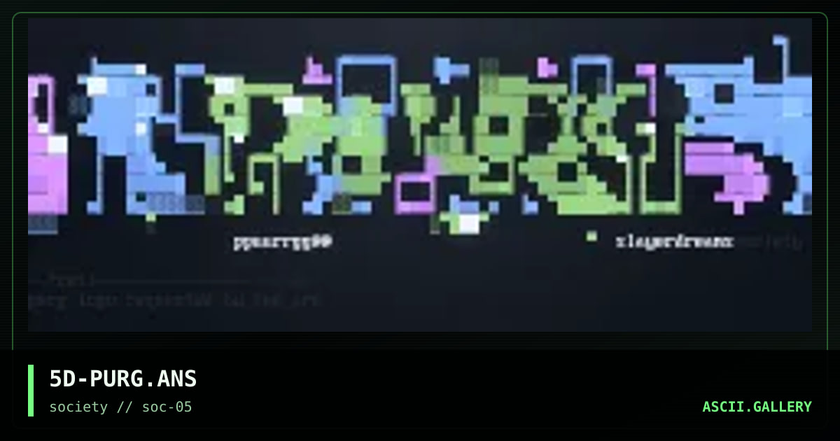 purge logo!, by slayer dreams, 1998