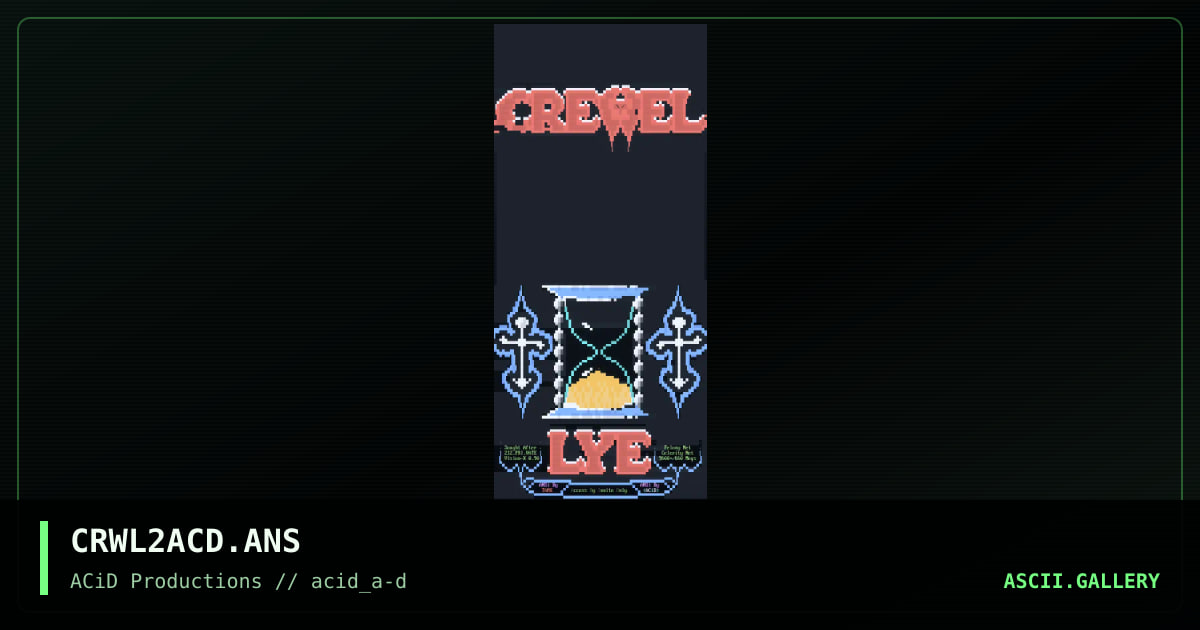 CRWL2ACD.ANS, by tank, 1990