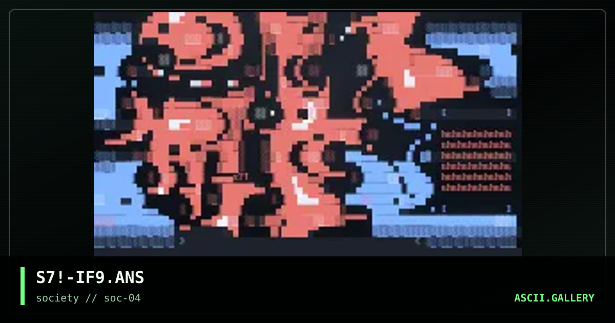 more one fucking menu, by soulstalker, 1997