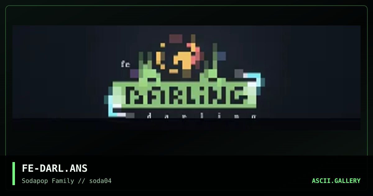 darling, by funk-e, 1999