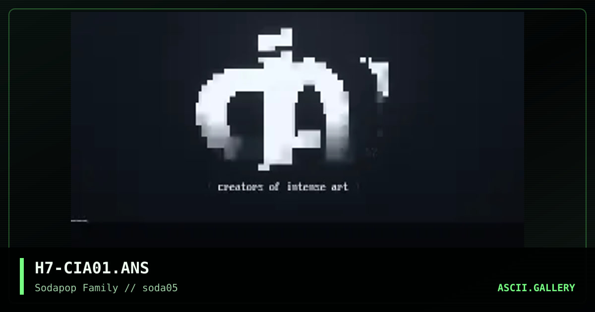 cia, by h7, 1999