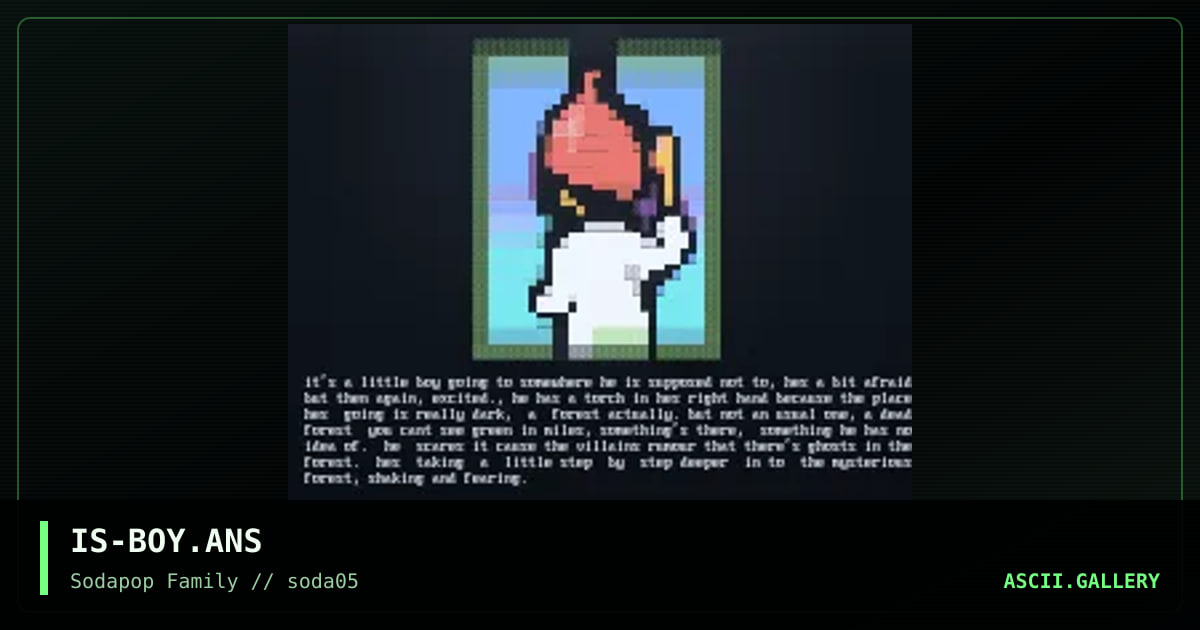 IS-BOY.ANS, by prosthesis, 1999