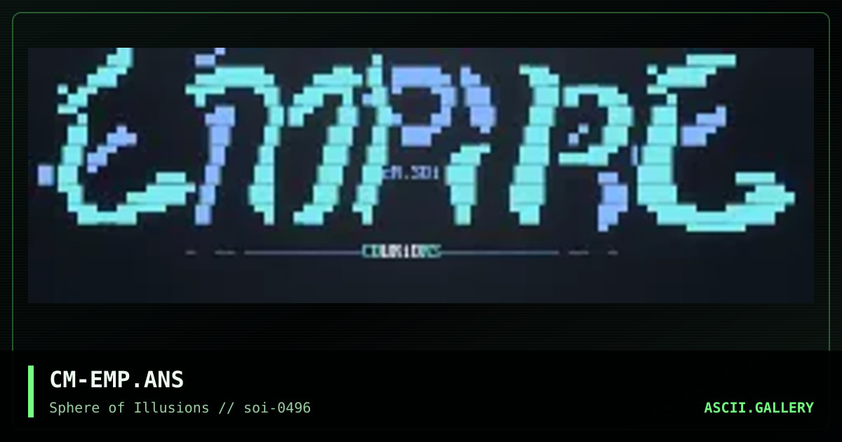 logo for EMPiRE, by computer man, 1996