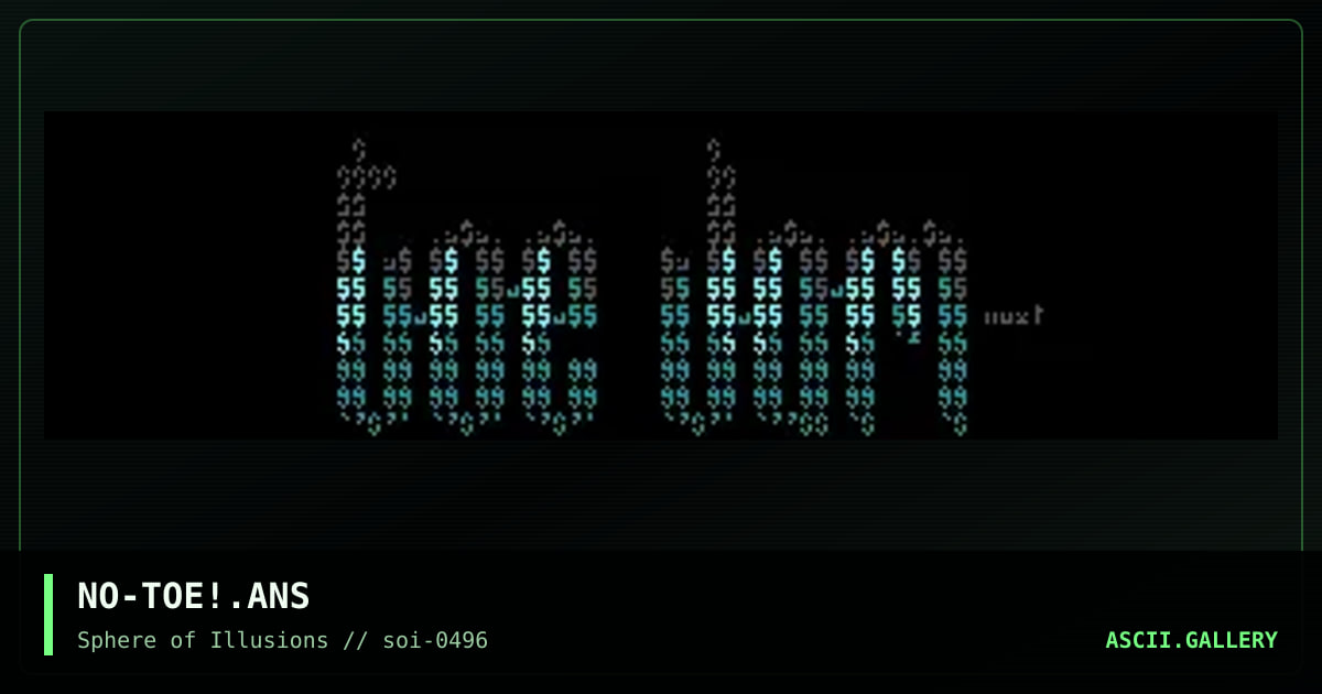 toe jam logo, by nosferatu, 1996