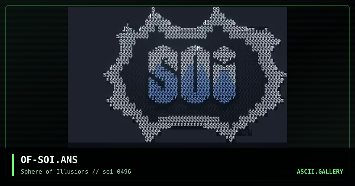 SOi Logo, by openface, 1996