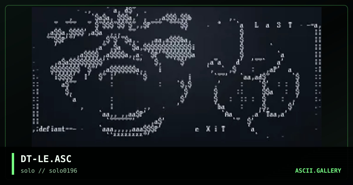 DT-LE.ASC, by defiant, 1996