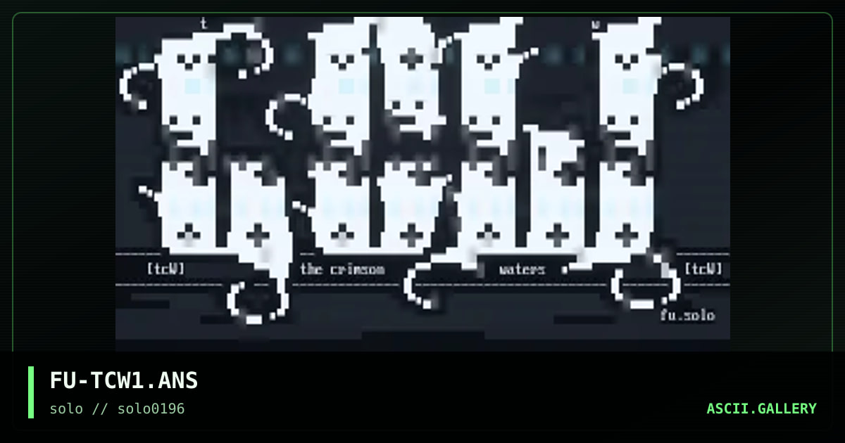 FU-TCW1.ANS, by fury, 1996
