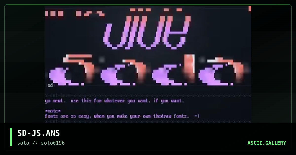 SD-JS.ANS, by sirdeath, 1996